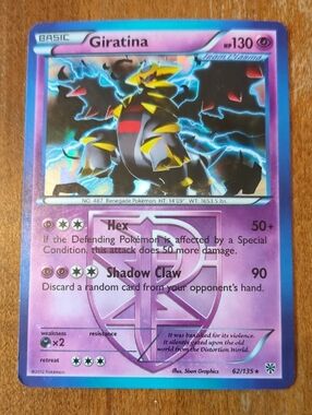 Giratina Reverse Holo Pokemon Card